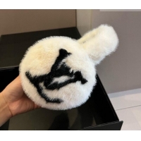 Good Quality Louis Vuitton Earmuff LV010501 White 2026