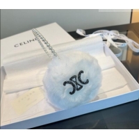 Top Grade Celine Earmuff with Pearls and Glitter CE010501 White 2026