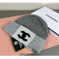 Top Grade Chanel Knit Hat CH010510 Grey 2026
