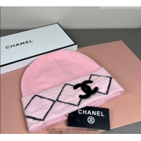 Grade Design Chanel Quilted Knit Hat CH010511 Pink 2026