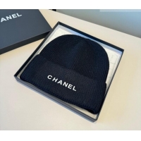 Market Sells Chanel Knit Hat with Letters CH010515 Dark Blue 2026