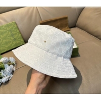 Buy Discount Gucci GG Canvas Bucket Hat GG010513 White 2026