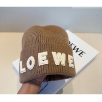 Hot Style Discount Loewe Knit Hat LW010516 Beige 2026
