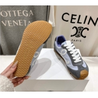 Top Grade Loewe Ballet Runner 2.0 Sneakers in Nylon and Suede Purple/White 1210055