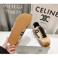 Unique Style Loewe Ballet Runner 2.0 Sneakers in Nylon and Suede Beige/Black 1210057