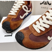 Pretty Style Loewe Ballet Runner 2.0 Sneakers in Nylon and Suede White/Black 1210063