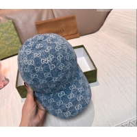 Low Price Gucci GG Baseball Hat GG010518 Blue 2026