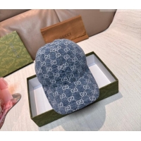 Low Price Gucci GG Baseball Hat GG010518 Blue 2026