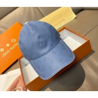 Top Grade Louis Vuitton Baseball Hat LV010518 Light Blue 2026