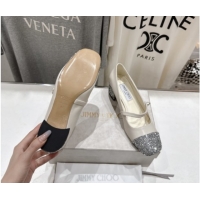 Purchase Jimmy Choo Elisa 45 Pumps in Nappa Leather Leather & Glitter White/Silver 111505