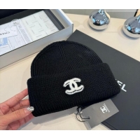 Well Crafted Chanel Knit Hat CH010520 Black 2026