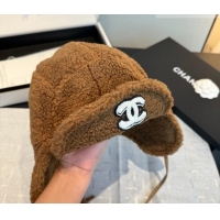 Luxury Discount Chanel Chapka Hat CH010521 Brown 2026