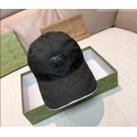 Good Quality Gucci GG Nylon Baseball Hat GG010523 Black 2026