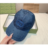 Good Taste Gucci GG Nylon Baseball Hat GG010523 Blue 2026