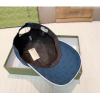 Good Taste Gucci GG Nylon Baseball Hat GG010523 Blue 2026