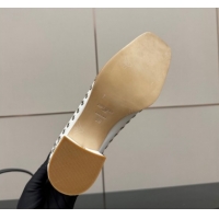 Buy Luxury Jimmy Choo Eliot Slippers 4.5cm in Nappa Leather with Eyelets White 1210088