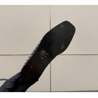 Best Product Jimmy Choo Eliot Slippers Flat in Nappa Leather with Eyelets Black 1210091