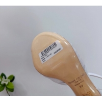 Classic Hot Jimmy Choo Sacora Heel Sandals 10.5cm in Mesh and Leather with Pearl White 1210109