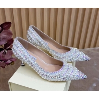 Popular Style Jimmy Choo Ixia Pumps 6.5cm in Strass and Pearls Multicolor 1210145 2026
