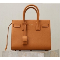 Grade Design Saint Laurent Sac De Jour Baby Tote bag in Grained Leather 421863/477477 Brown 2026