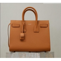 Best Price Saint Laurent Sac De Jour Small Tote bag in Grained Leather 378299 Brown 2026