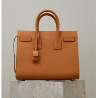 Best Price Saint Laurent Sac De Jour Small Tote bag in Grained Leather 378299 Brown 2026
