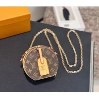 Top Quality Louis Vuitton Clutch with Chain LV010713 Brown Monogram 2026