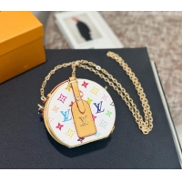 Fashion Discount Louis Vuitton LV x TM Clutch with Chain LV010713 White 2026