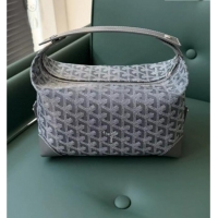 Top Design Goyard Bowling 25 Toiletry Bag With Strap 020216 Grey 2025