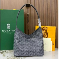 Top Grade Goyard Boheme Mini Hobo Bag G4592 Dark Grey