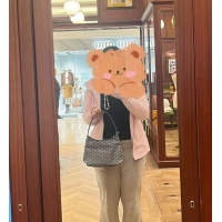 Top Grade Goyard Boheme Mini Hobo Bag G4592 Dark Grey