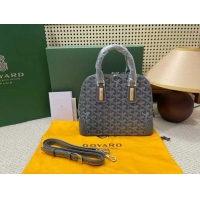 Luxury Discount Goyard Vendome Top Handle Bag 2390 Dark Grey