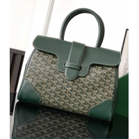 Super Quality New Fashion Goyard Saigon Tote Bag GY11011 Dark Green