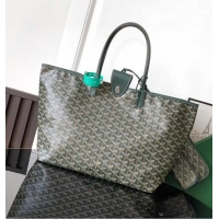 Top Grade Goyard Original St Louis Tote PM 18212 Dark Green