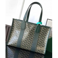 Well Crafted Goyard Villette Jacquard Tote Bag PM G8113 Dark Green