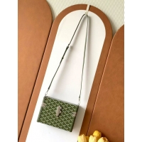 Unique Discount Goyard Cassette Trunk Bag GY8821 Avocado Green