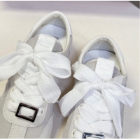 Top Grade Roger Vivier Viv Low Sneakers in Suede and Fabric RV121209 Grey 2026