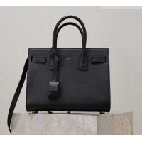 Promotional Saint Laurent Sac De Jour Baby Tote bag in Grained Leather 421863/477477 Black 2026