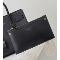 Promotional Saint Laurent Sac De Jour Baby Tote bag in Grained Leather 421863/477477 Black 2026