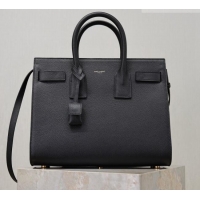 Promotional Saint Laurent Sac De Jour Small Tote bag in Grained Leather 378299 Black 2026