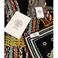 Buy Discount Hermes Cashmere & Silk Shawl Scarf 135x136cm H11205 Black 2026