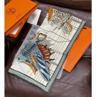 Big Discount Hermes Cashmere & Silk Shawl 140x140cm Scarf H11210 Beige/Grey 2026