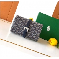 Top Grade Goyard Voyage Double Watch Box 8963 Navy Blue