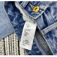 Good Quality Miu Miu Cotton Jeans MM011314 Blue 2026