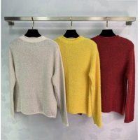 Luxury Discount Miu Miu Sequins Cardigan MM011309 Yellow 2026