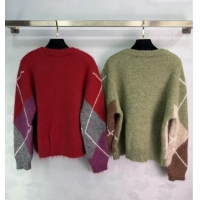 ​Market Sells Miu Miu Quilted Sweater MM011310 Green 2026