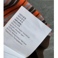 Best Luxury Miu Miu Wool Striped Vest MM011320 Red/Multicolor 2026