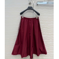 Buy Discount Miu Miu Skirt MM011322 Red 2026