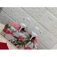 Buy Discount Dolce & Gabbana Lollo Nappa Leather slingbacks Pump 6.5cm DG121106 White 2026