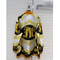 Cheap Design Givenchy Silk Shirt GI011301 Orange 2026